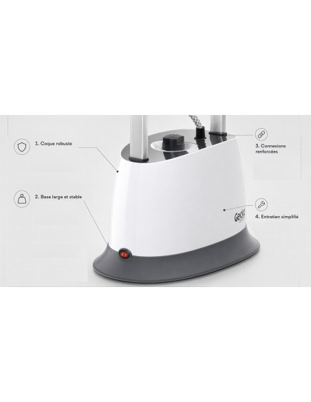 Défroisseur Vapeur G400 Haute Pression 4 Bars | Salamandres