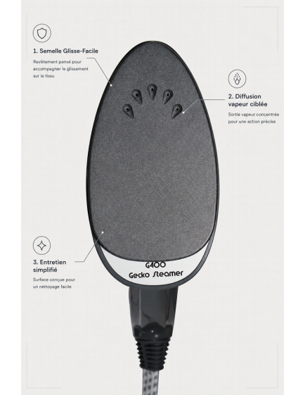 Défroisseur Vapeur G400 Haute Pression 4 Bars | Salamandres