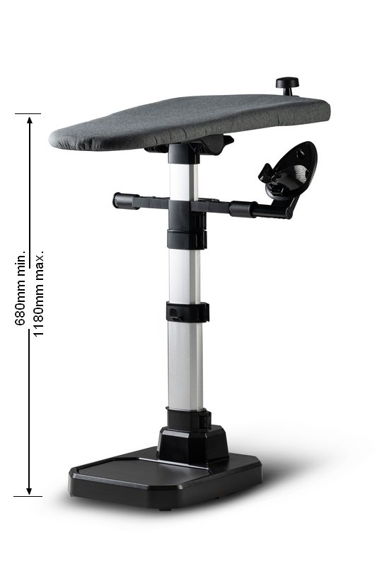 Dimensions du MP900 avec table en position horizontale