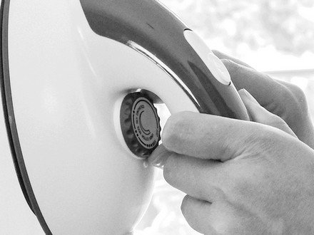 Réglage de la semelle thermo-régulée du défroisseur G400